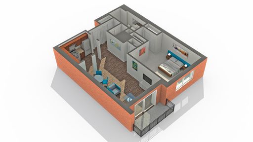 1 Bed 1 Bath D - Newly Renovated!