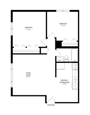 2 Bed 1 Bath Remodel – photo 1