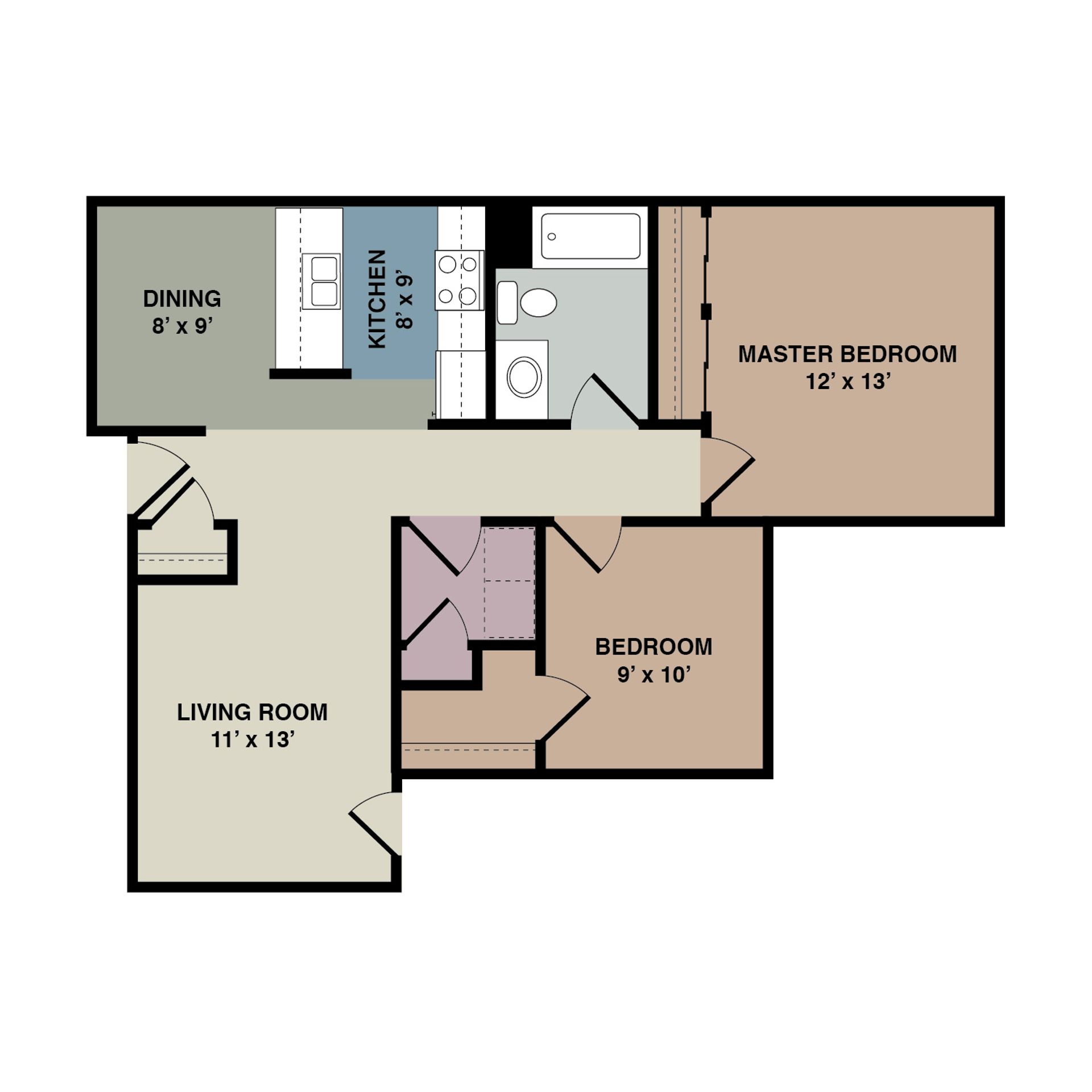 Sioux Falls Apartment: 3900 S Carnegie Cir