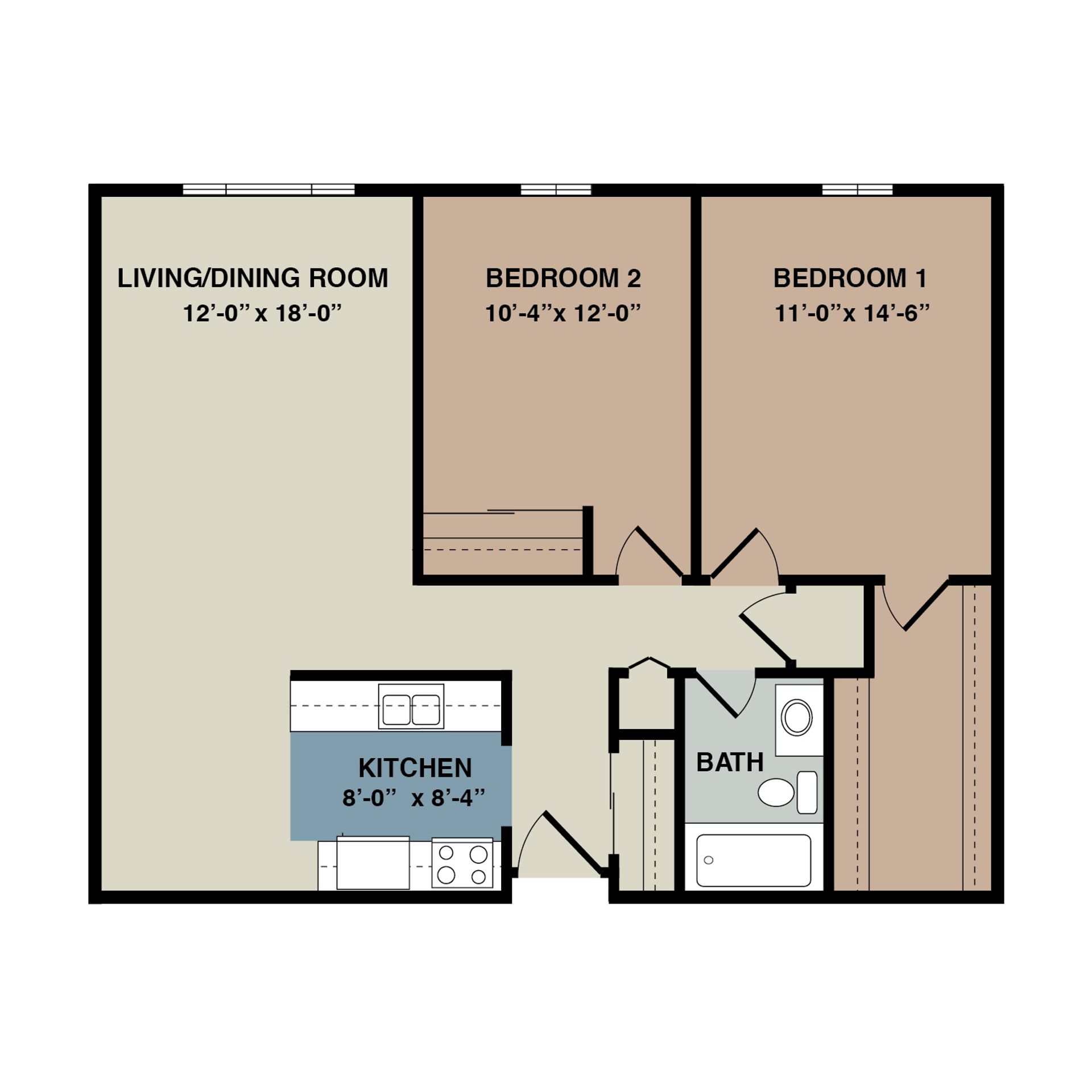 Sioux Falls Apartment: 2900 S Louise Ave