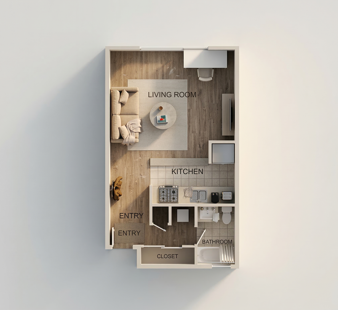 North Hollywood Apartment: 6736 Cleon Ave.