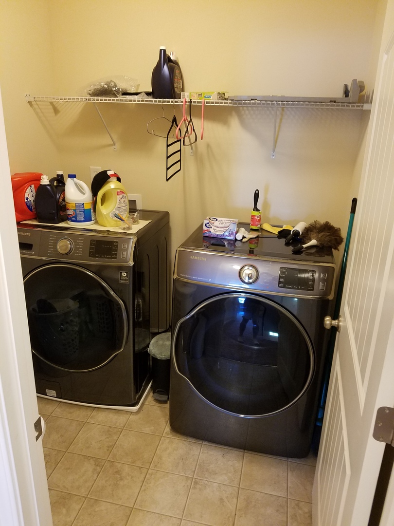 Laundry room at 281 Windswept