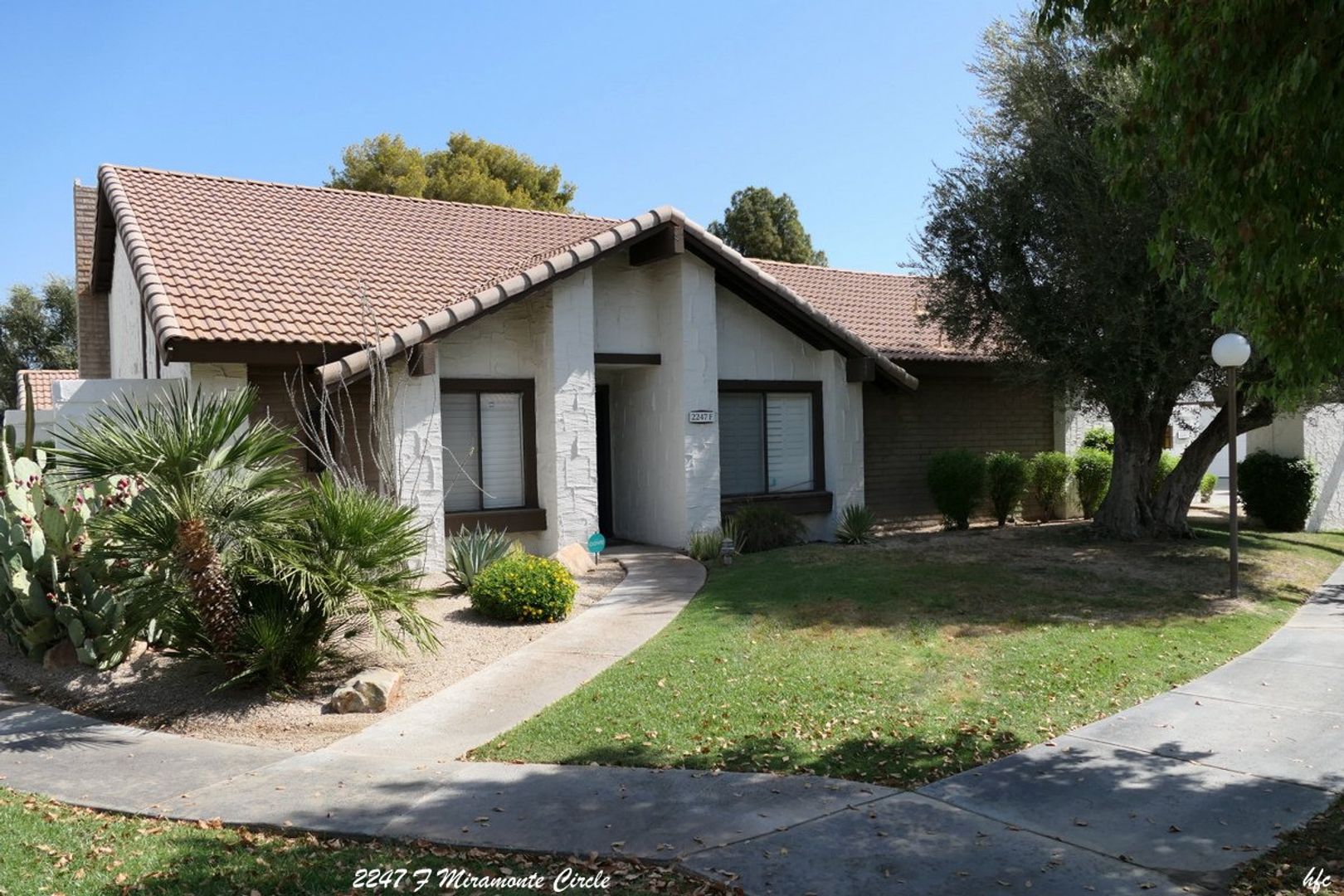 Palm Springs House: 2247 Miramonte Cir W Unit F