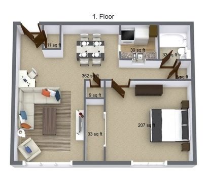 One Bedroom XL – photo 1