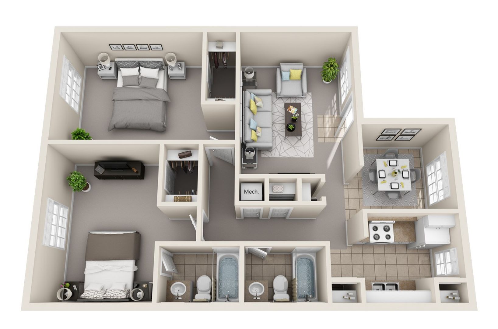 Texas City Apartment: 9001 Glacier Ave