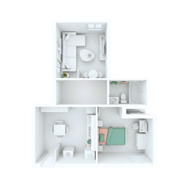 1 Bedroom Apartment with Livingroom – photo 1
