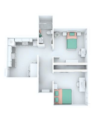 Affordable 2BR Unit Near University Action