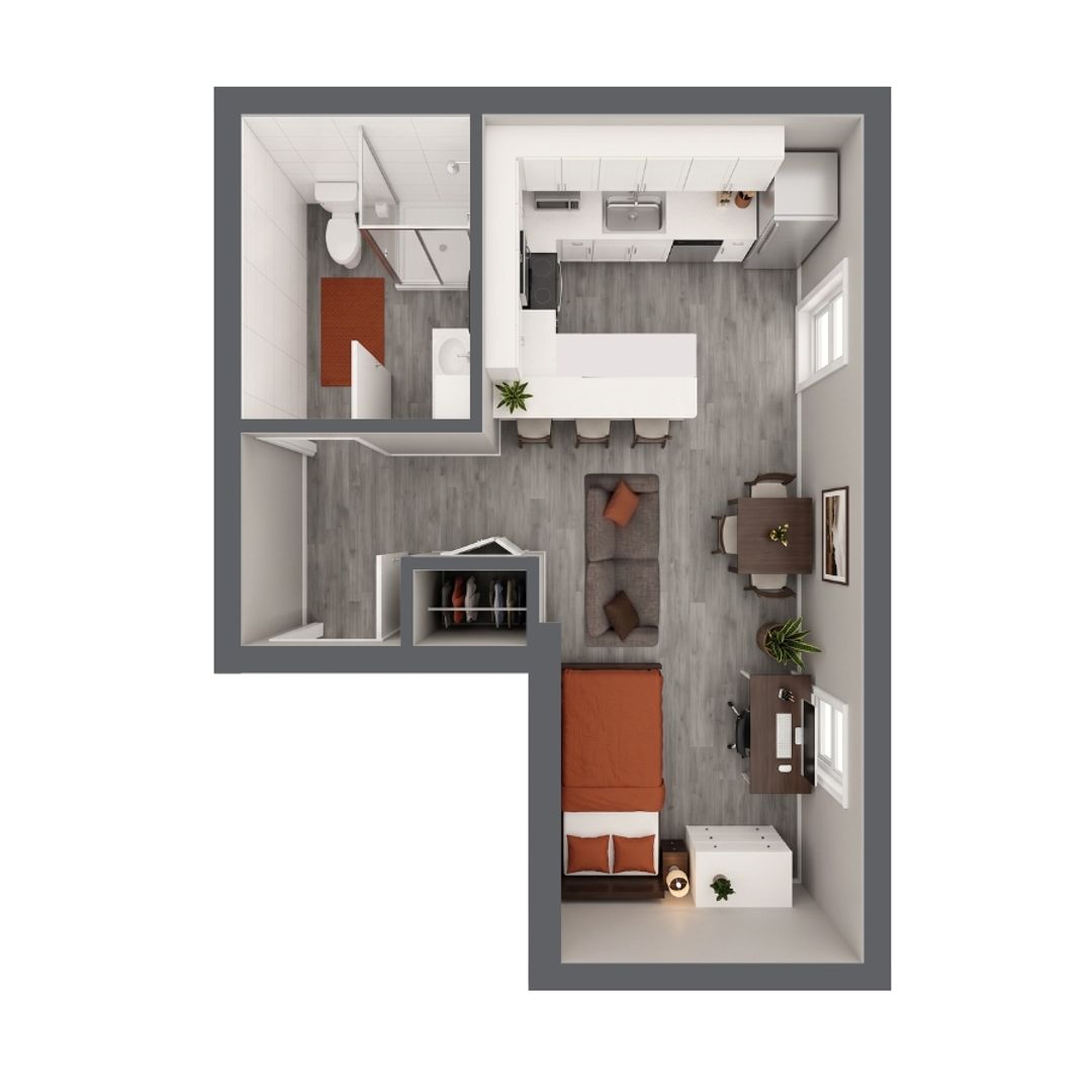 Gibsonia Apartment: 51 Hampshire Ln
