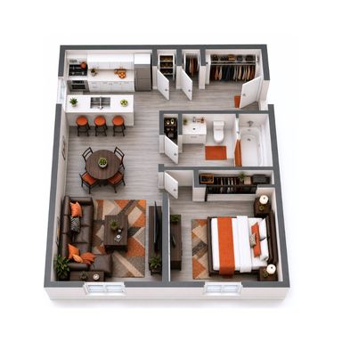 Hampshire Summit Premium 1BR - 705 sqft - 3rd Floor