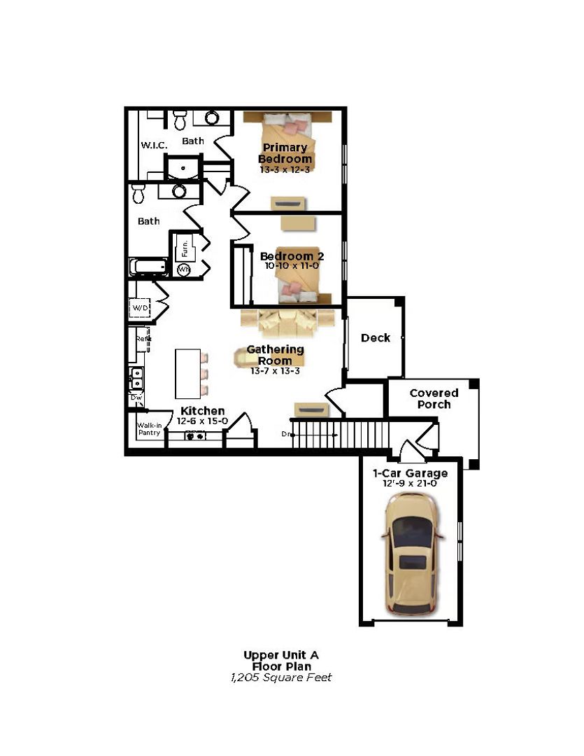Mukwonago Apartment: 1602 Grey Fox Trail