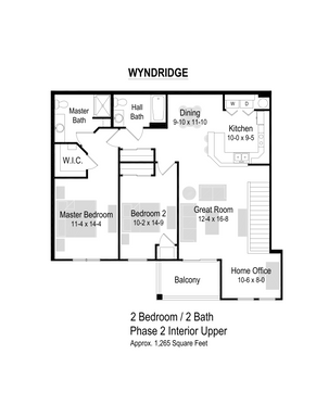2 Bed / 2 Bath Apartment