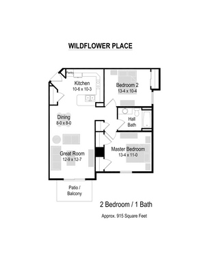 2 Bed / 1 Bath Apartment – photo 1