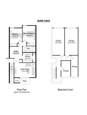 2 bedroom / 1 bathroom lower unit – photo 1
