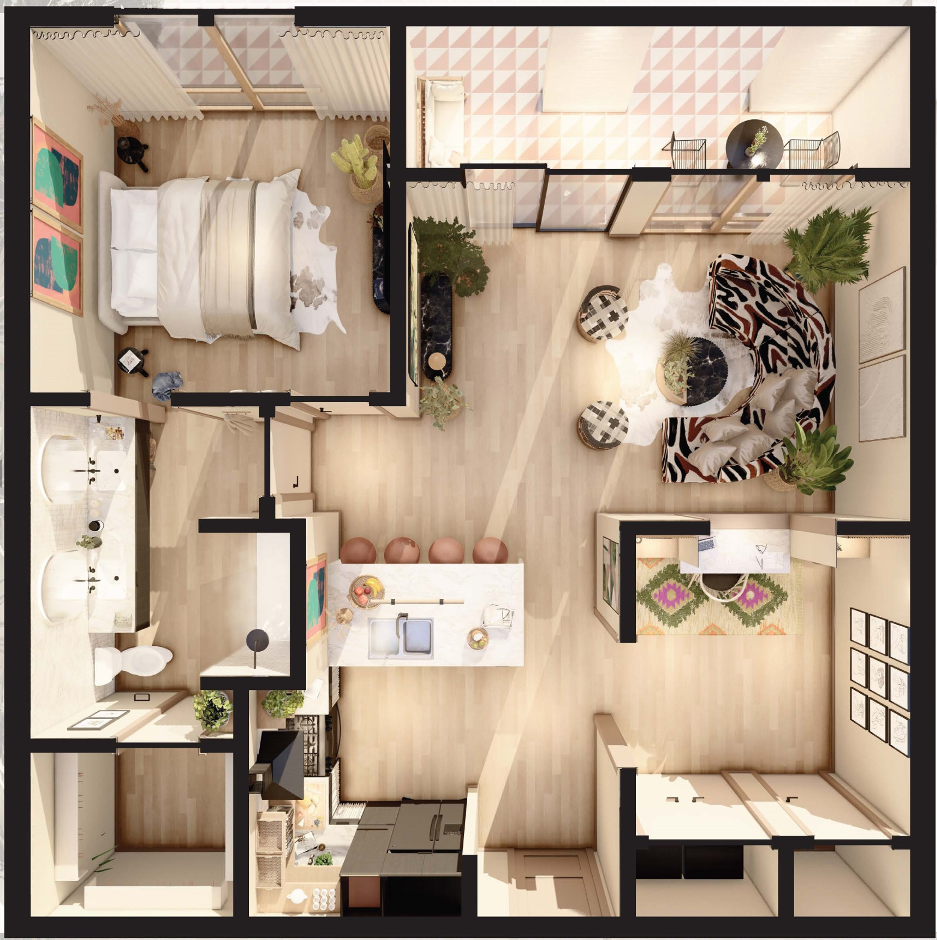 Dallas Apartment: 515 W 10th St