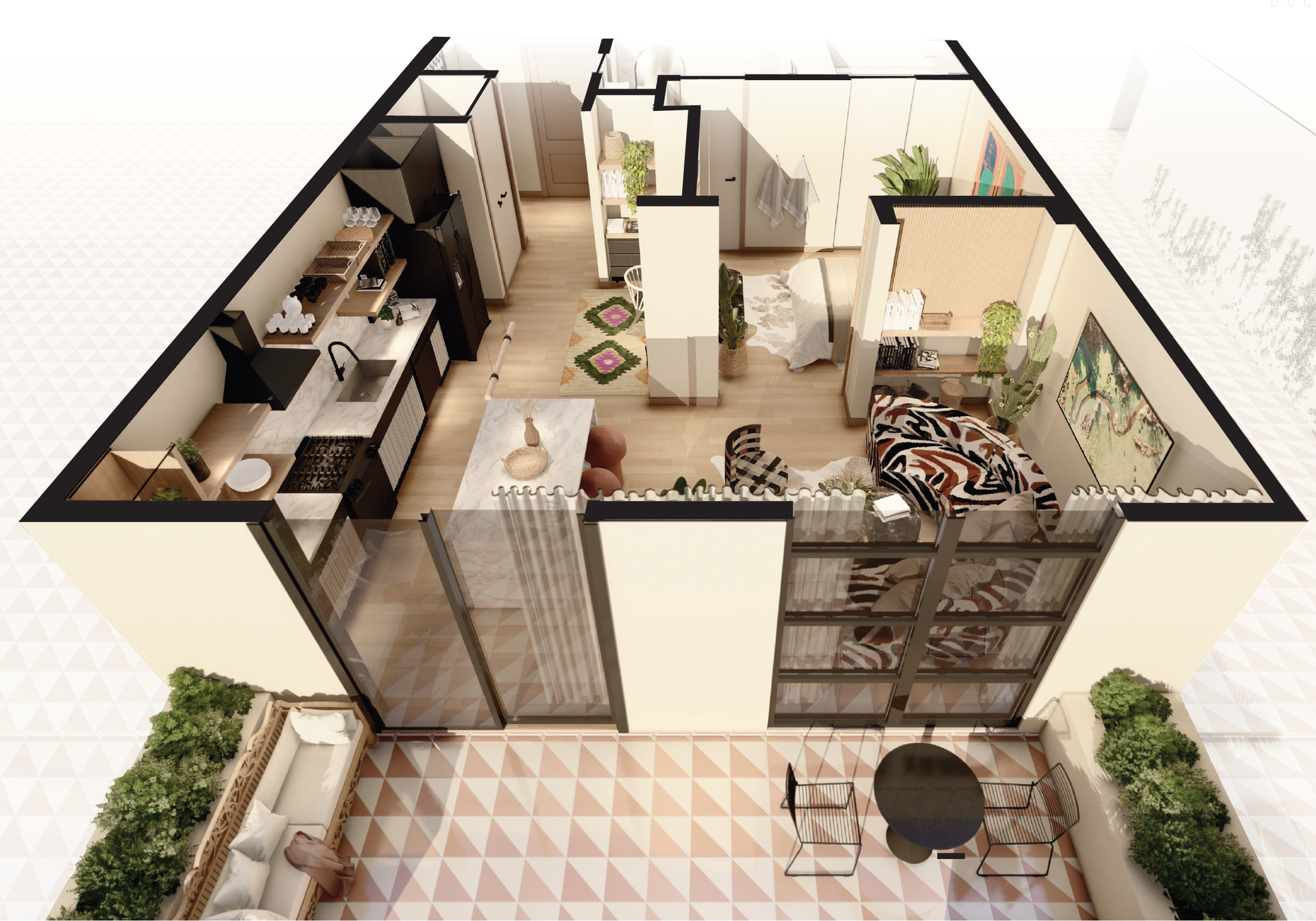 Dallas Apartment: 515 W 10th St
