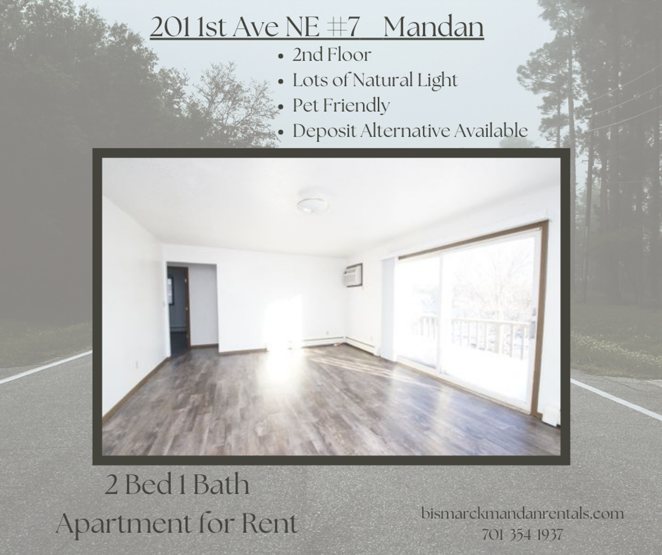 Mandan Apartment: 201 1st Ave NE