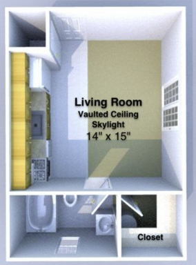 Studio 1 Bath Apartment at 221 W Wood Street - Unit 10, West Lafayette, IN – photo 1