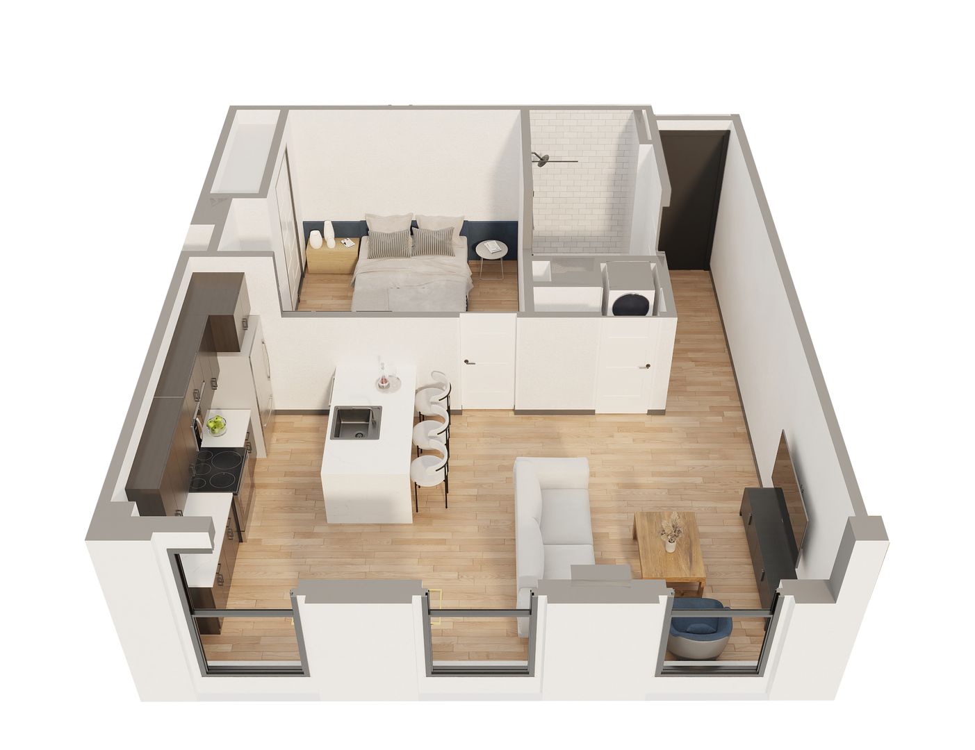 Pontiac Apartment: 28 North Saginaw Street