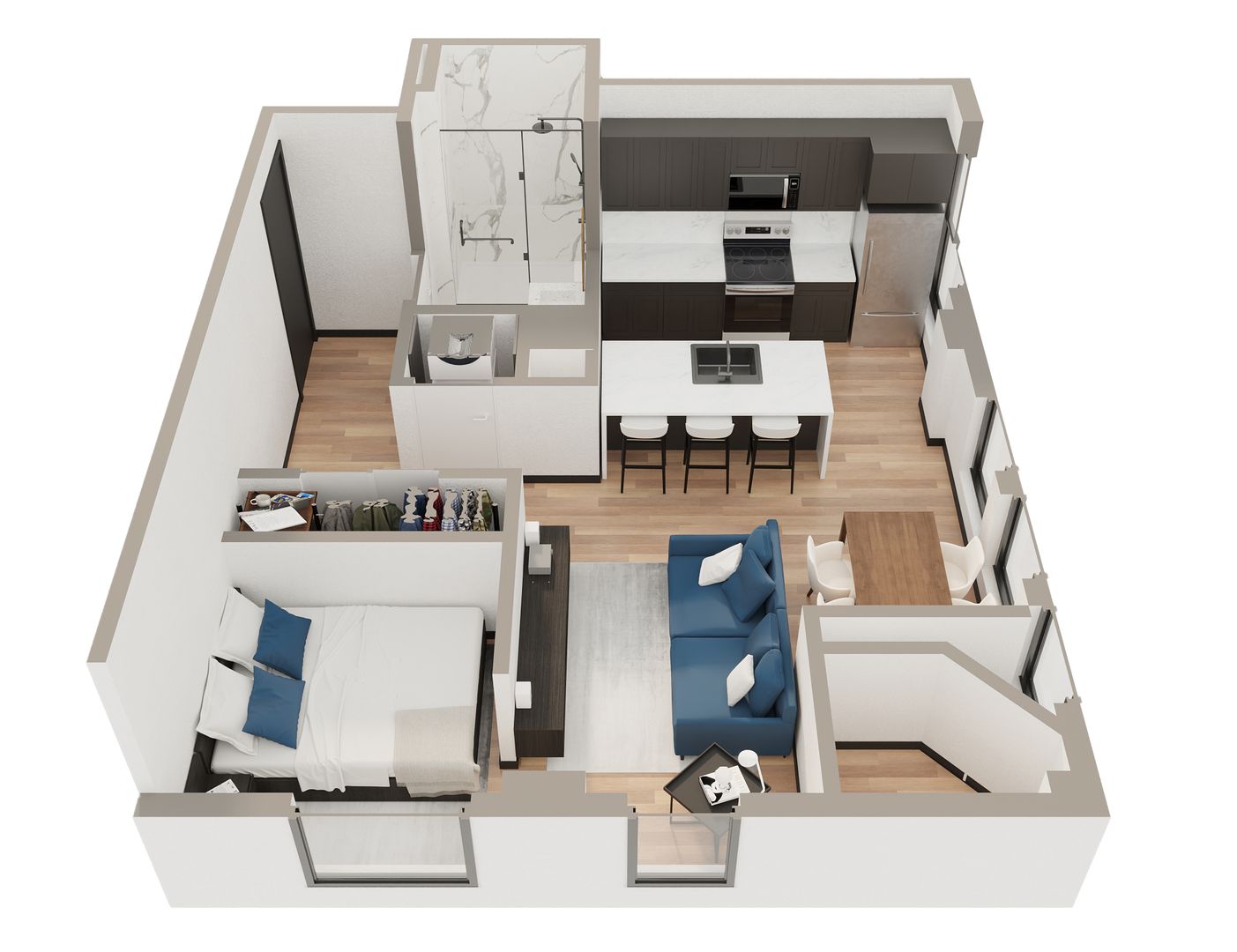 Pontiac Apartment: 28 North Saginaw Street