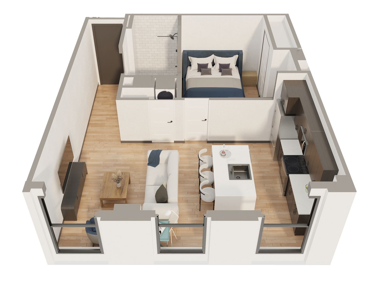 Pontiac Apartment: 28 North Saginaw Street