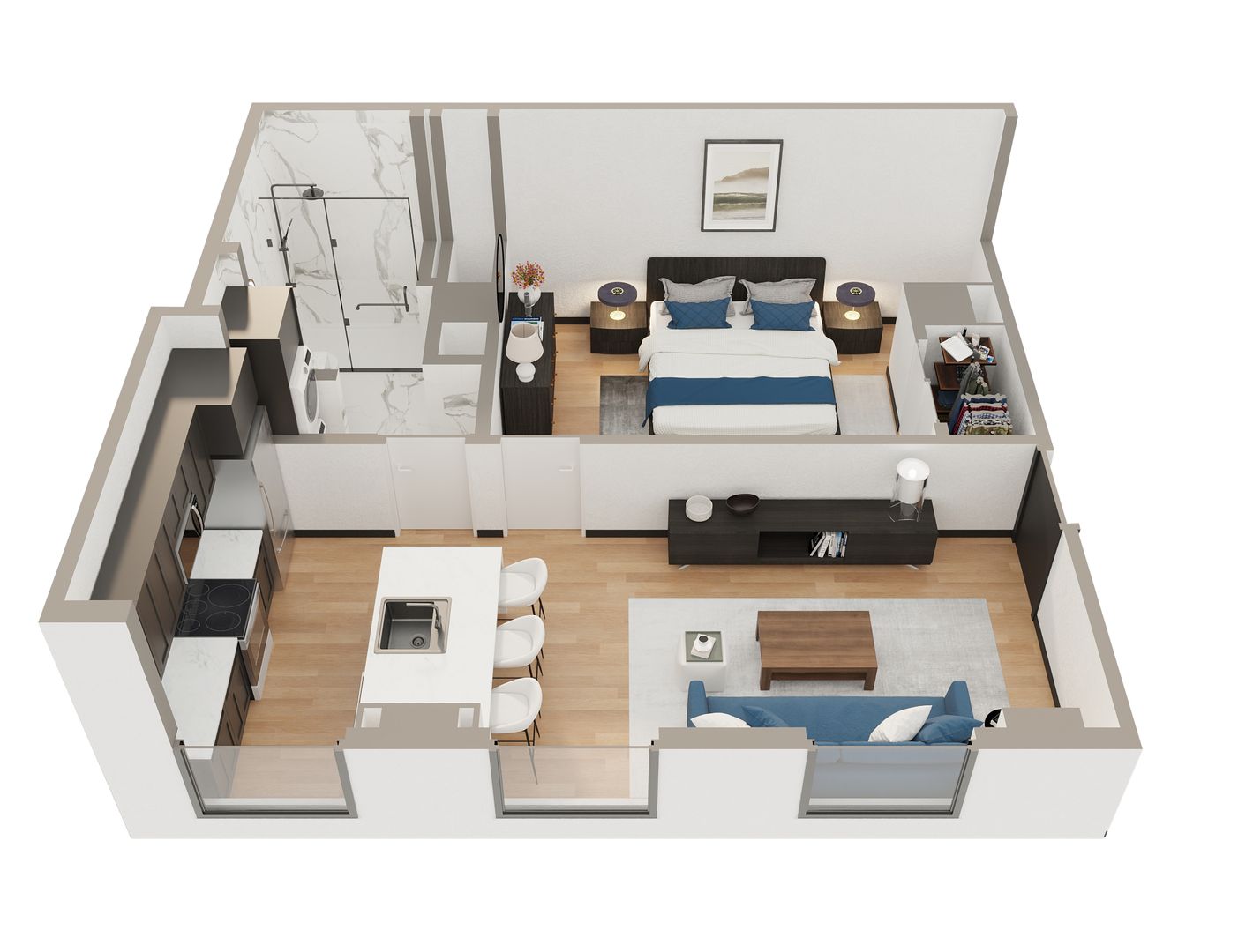 Pontiac Apartment: 28 North Saginaw Street