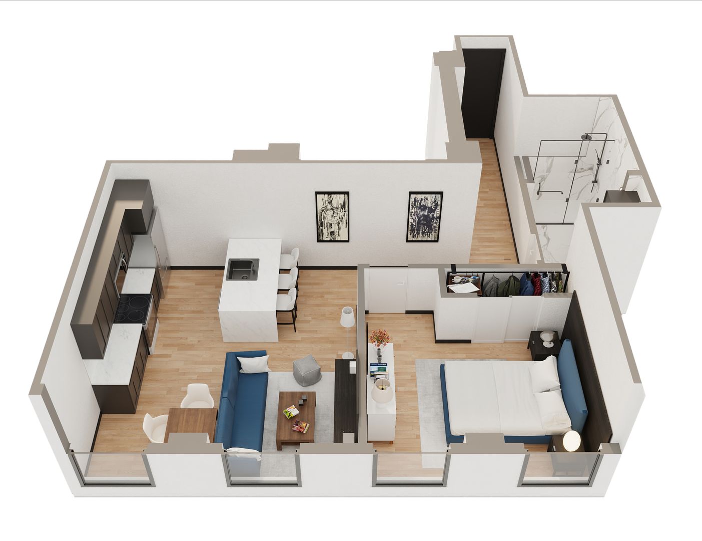 Pontiac Apartment: 28 North Saginaw Street