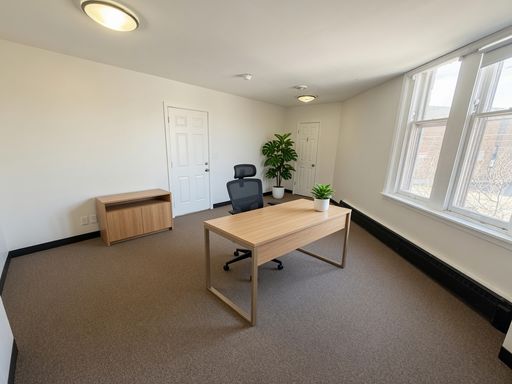 2nd Floor Office Space Available w/ Private Bathroom