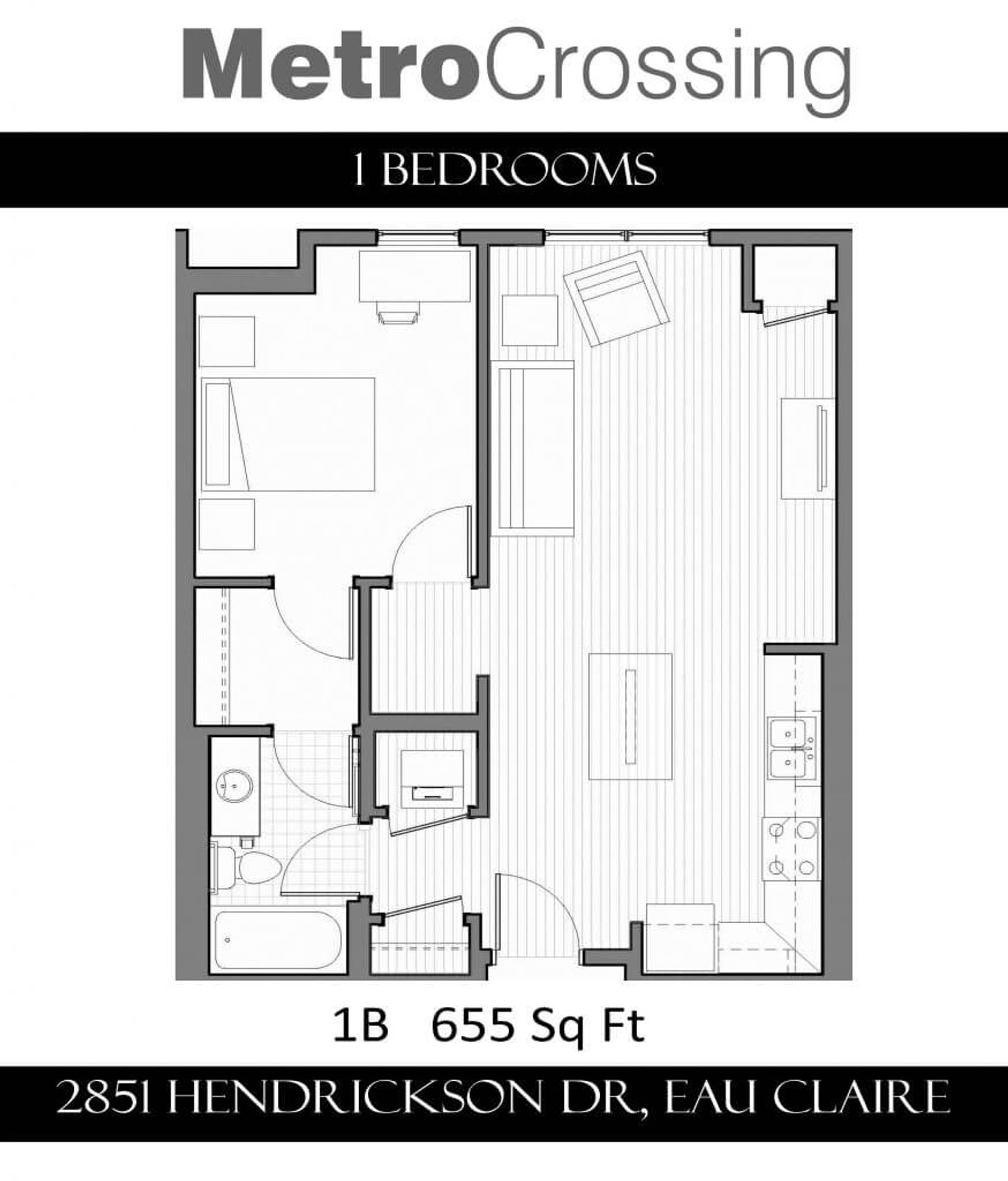 Eau Claire Apartment: 2851 Hendrickson Drive