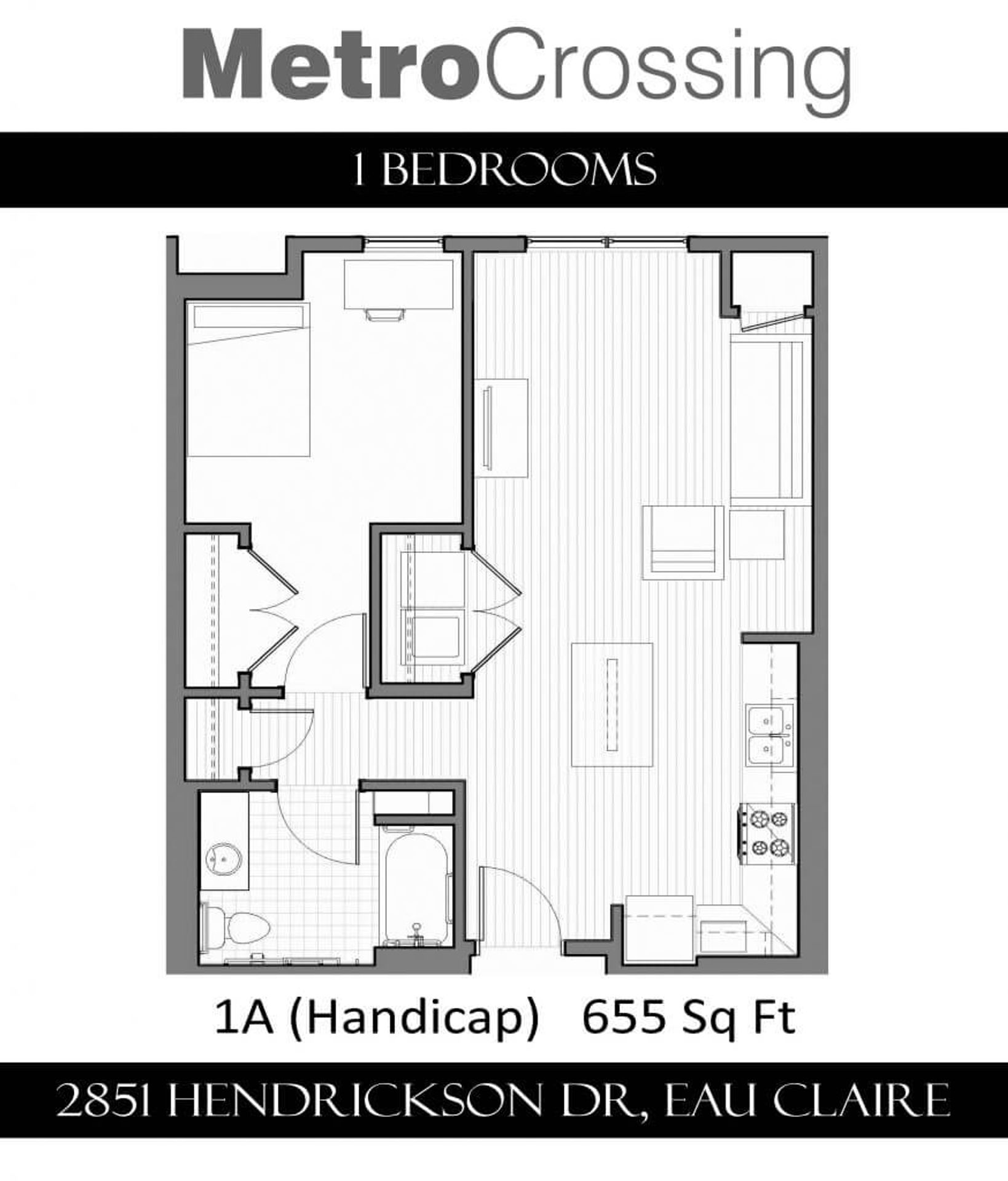Eau Claire Apartment: 2851 Hendrickson Drive