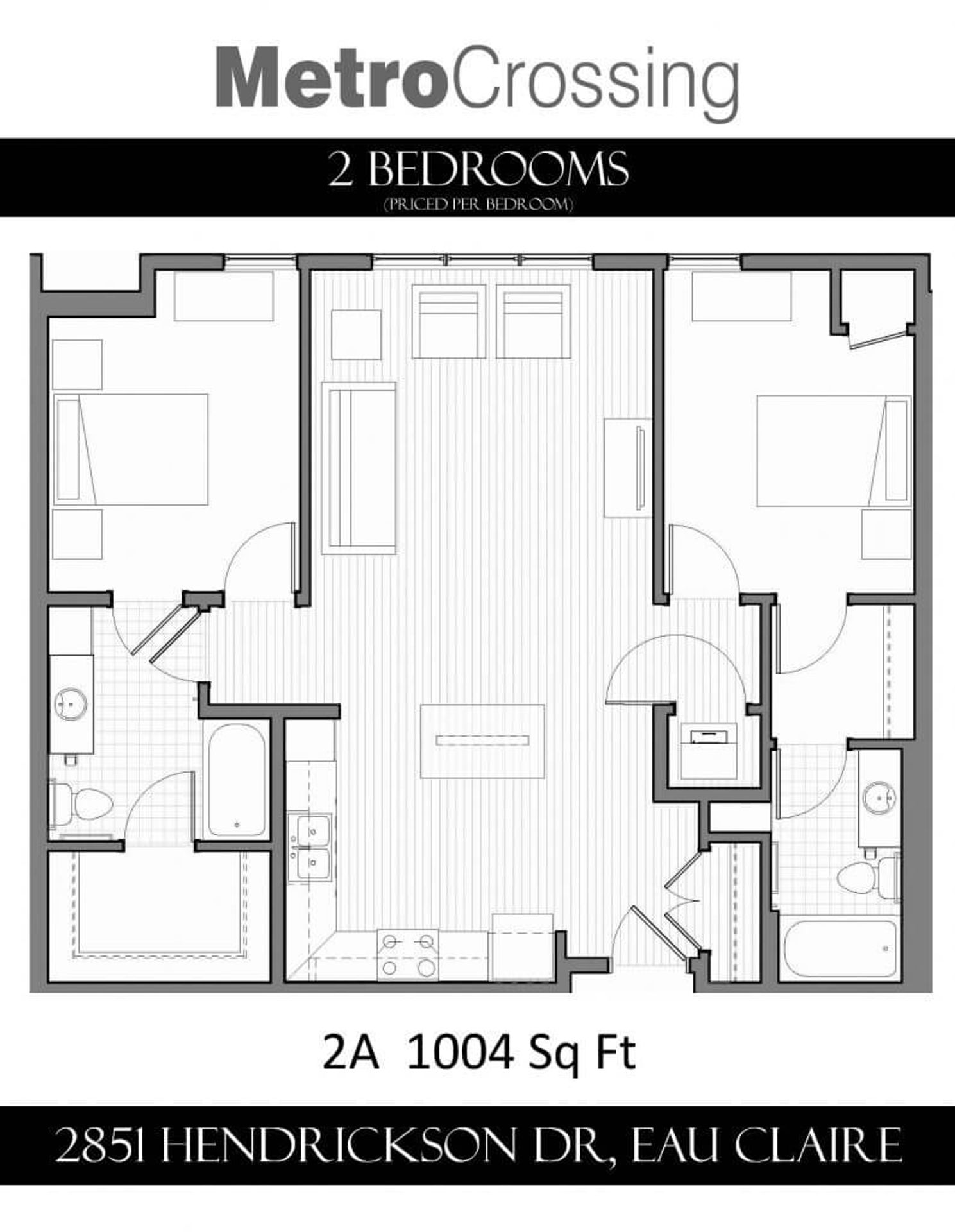 Eau Claire Apartment: 2851 Hendrickson Drive