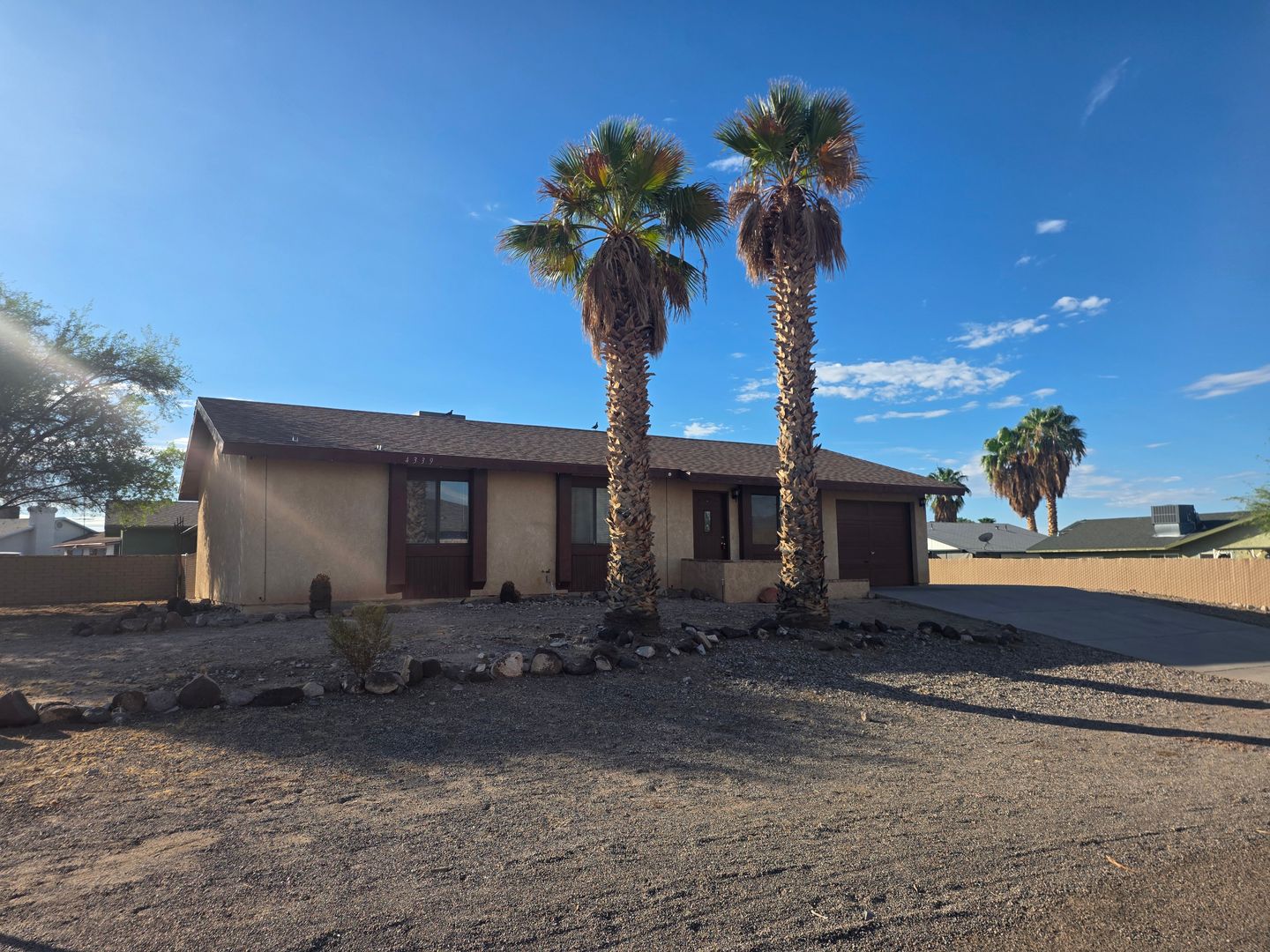 Fort Mohave House: 4339 S. Chorro Dr.