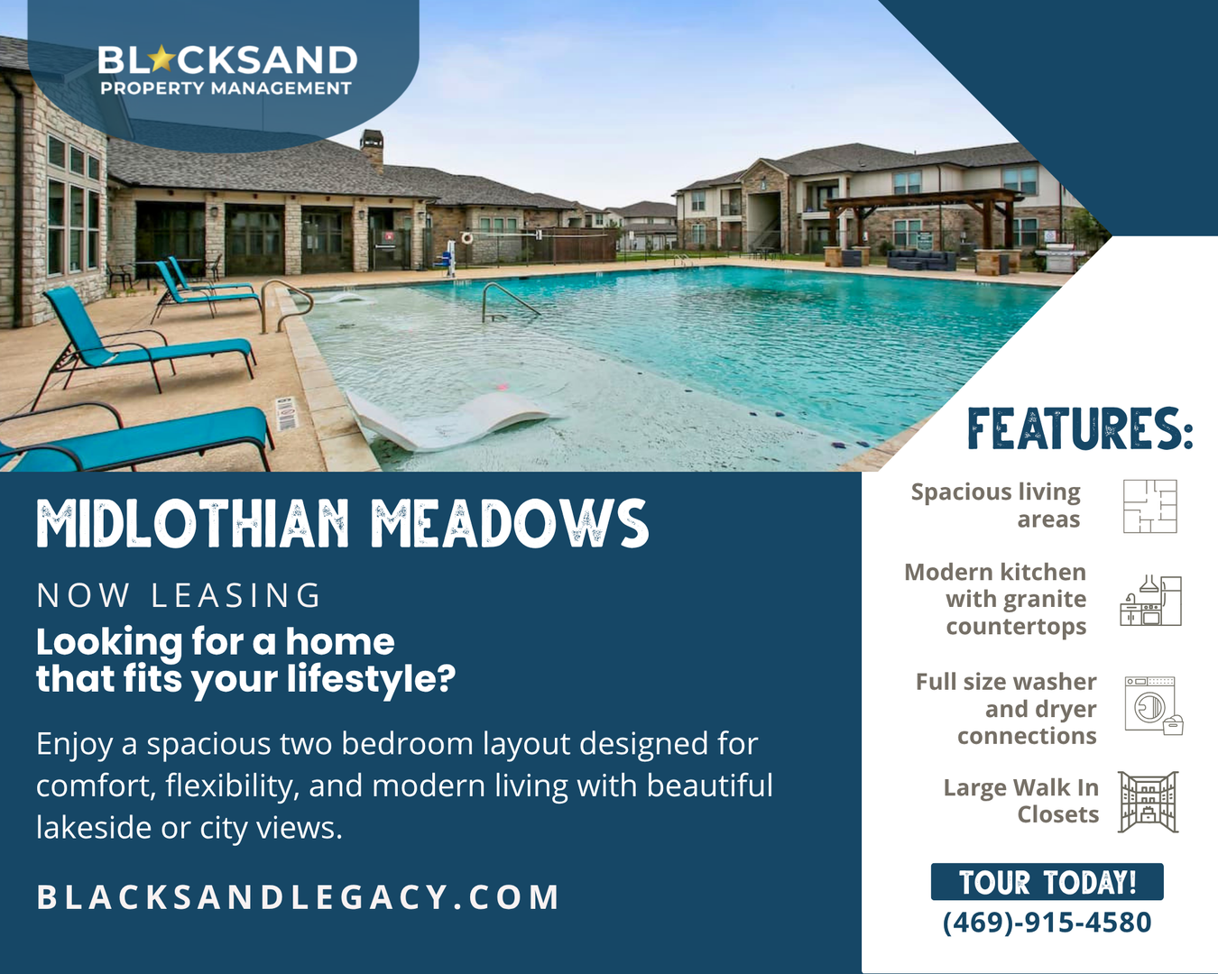 Midlothian Apartment: 2991 Lakeside Drive