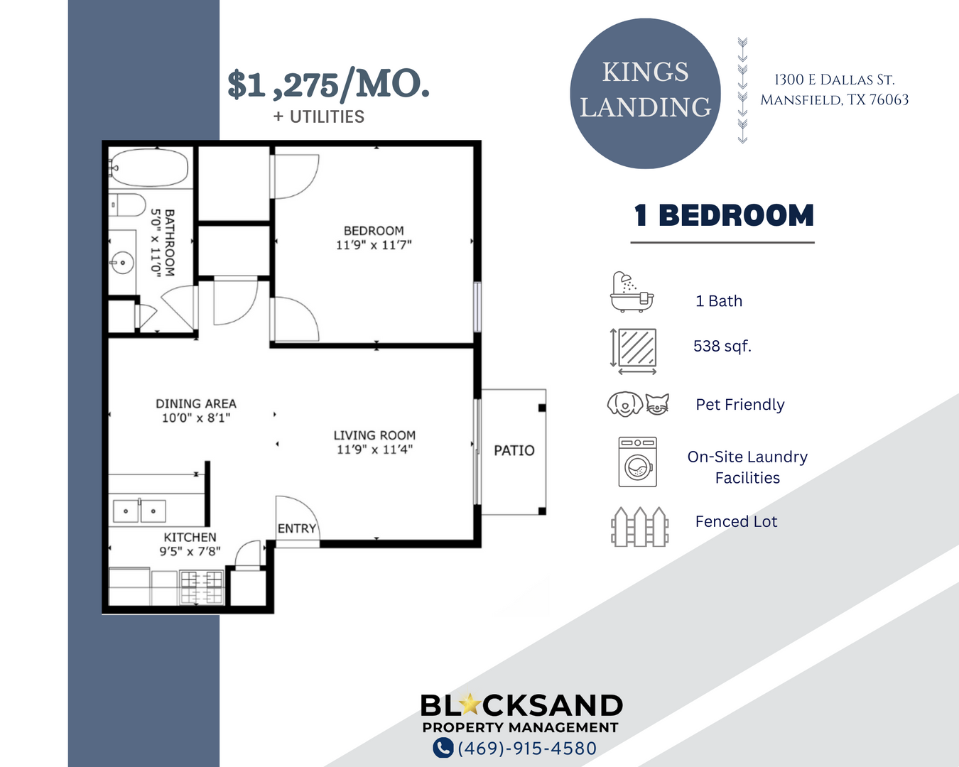 Mansfield Apartment: 1300 E Dallas St.