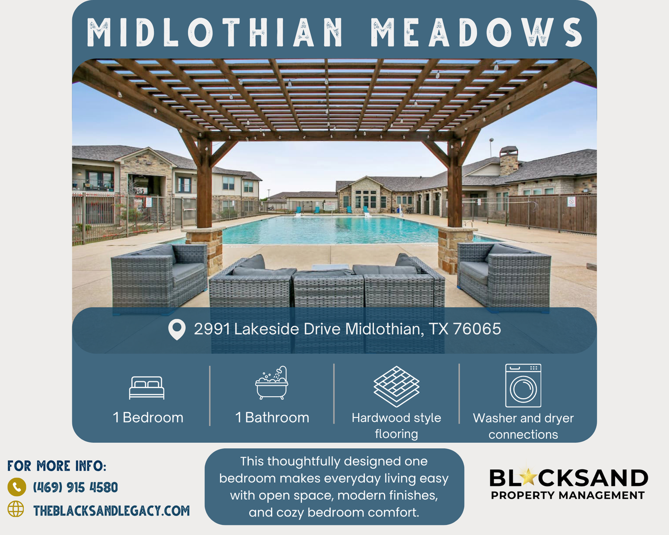 Midlothian Apartment: 2991 Lakeside Drive