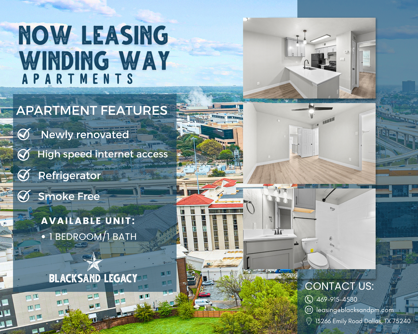 Dallas Apartment: 1300 Emily Rd