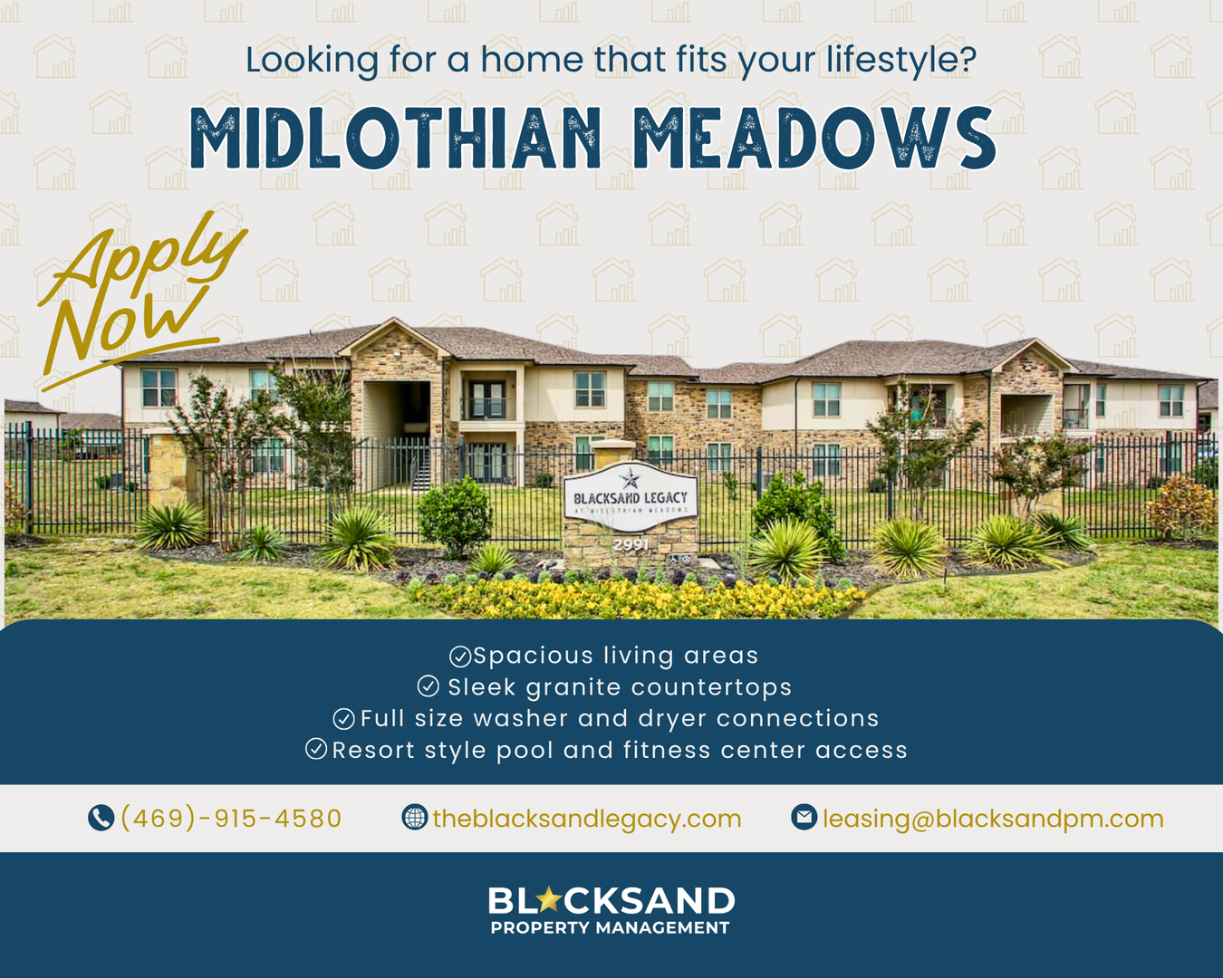 Midlothian Apartment: 2991 Lakeside Drive