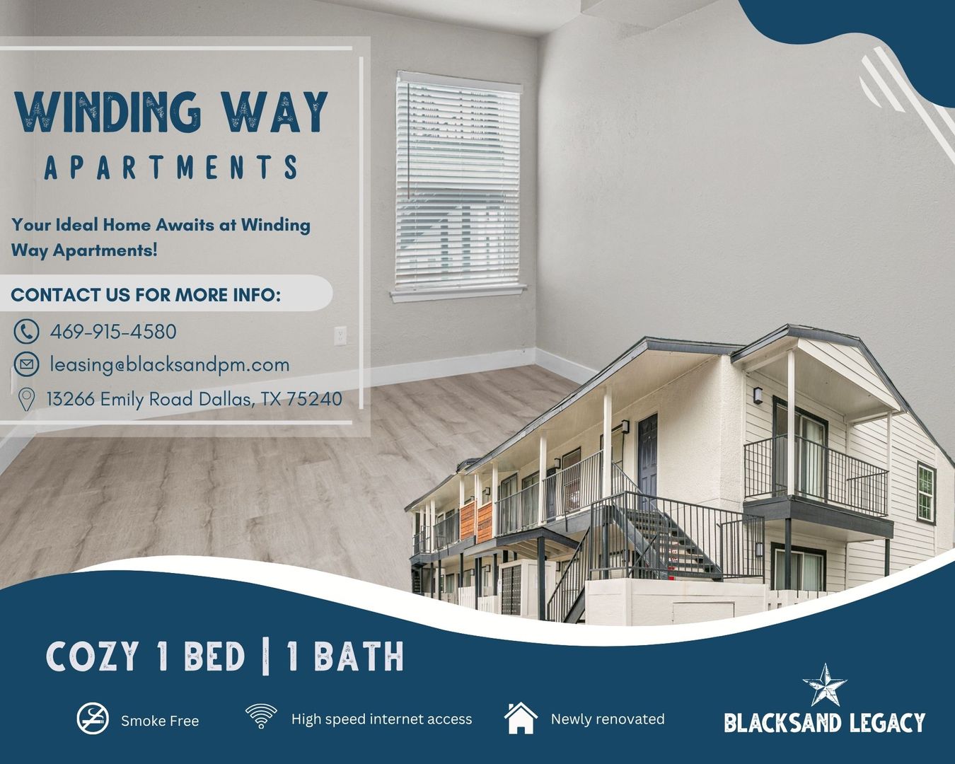 Dallas Apartment: 1300 Emily Rd