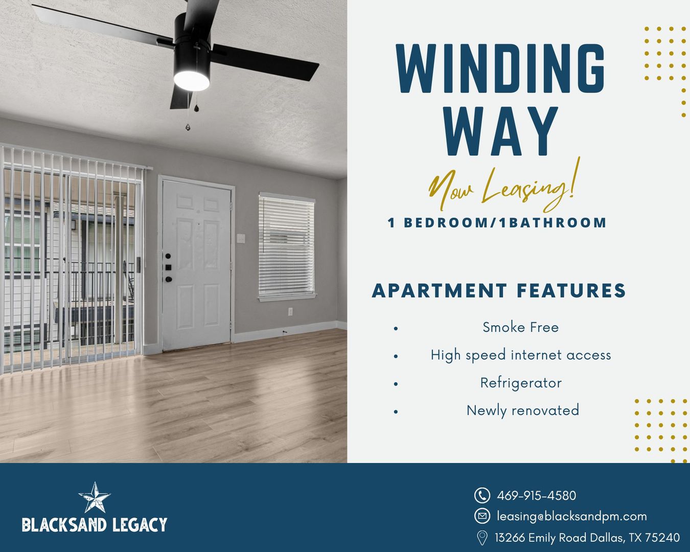 Dallas Apartment: 1300 Emily Rd