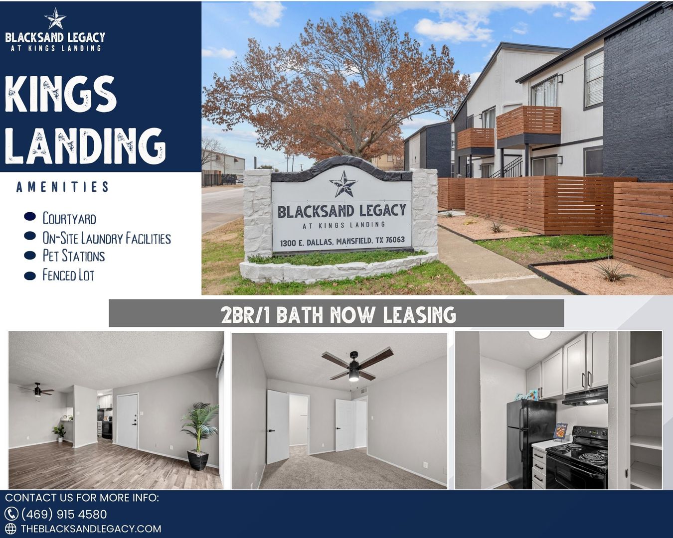 Mansfield Apartment: 1300 E Dallas St.