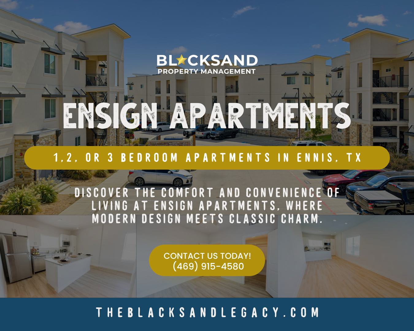 Ennis Apartment: 1101 Biloxi Drive