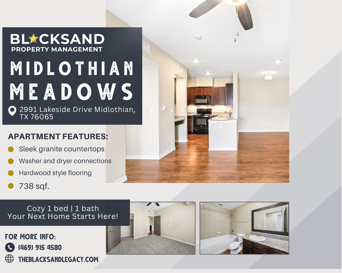 Midlothian Apartment: 2991 Lakeside Drive