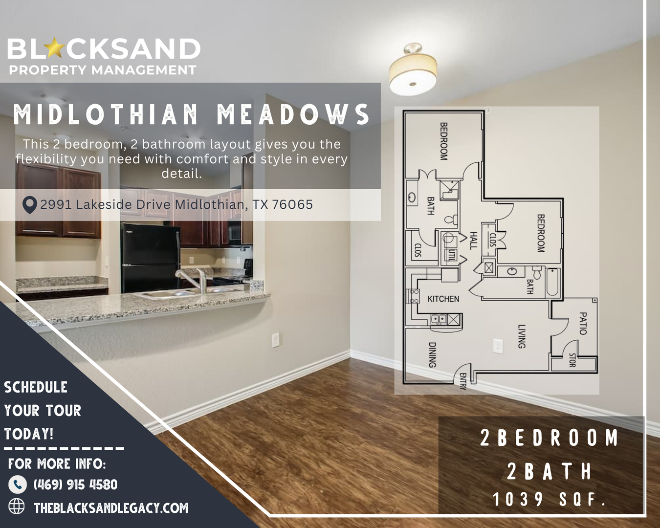 Midlothian Apartment: 2991 Lakeside Drive