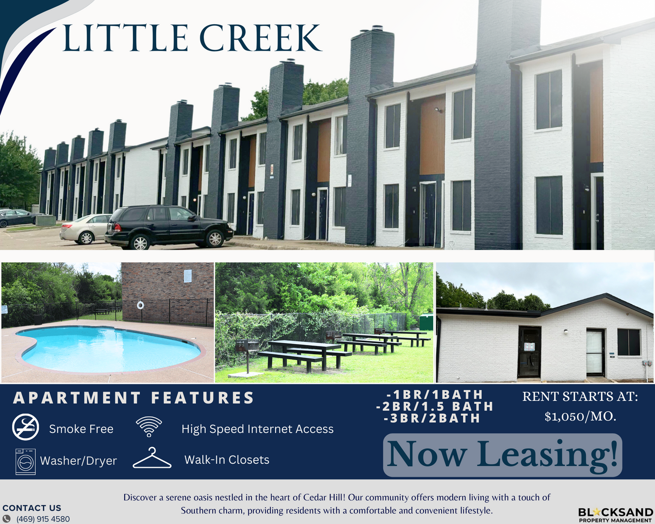 Cedar Hill Apartment: 151 East Little Creek Road