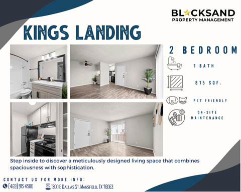Our Newly Renovated 2 Bed / 1 Bath is waiting for you!