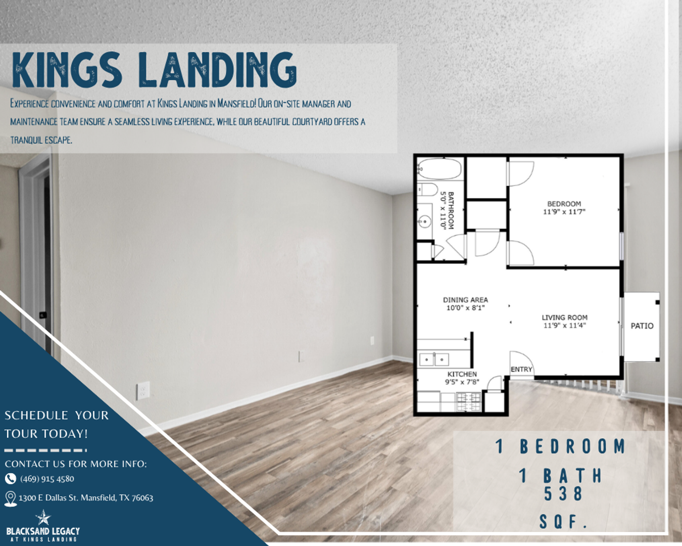 Mansfield Apartment: 1300 E Dallas St.