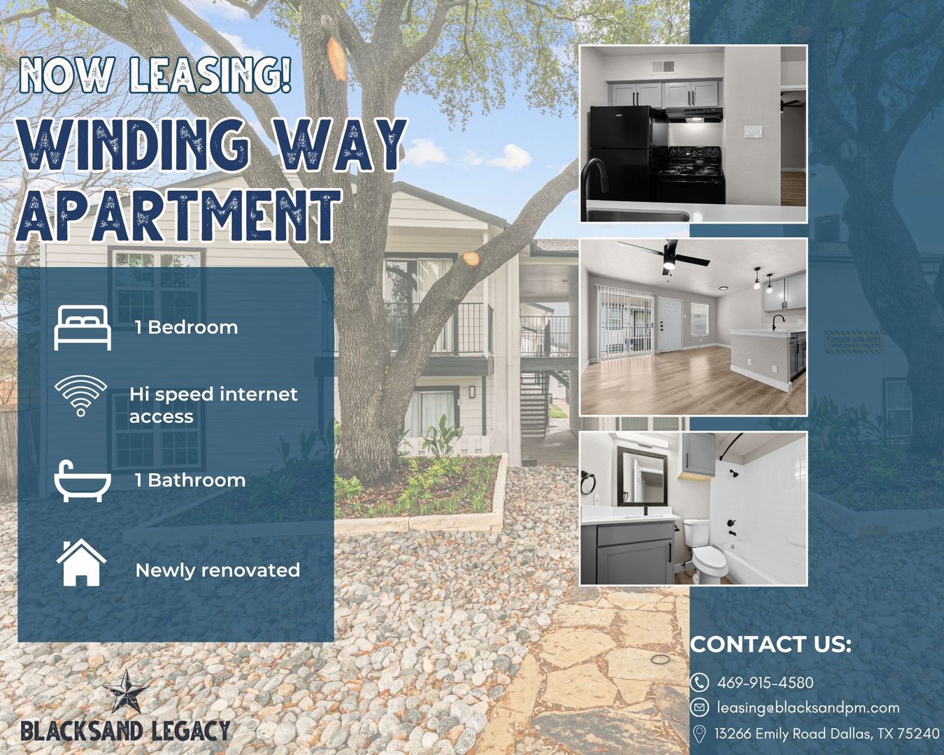 Dallas Apartment: 1300 Emily Rd