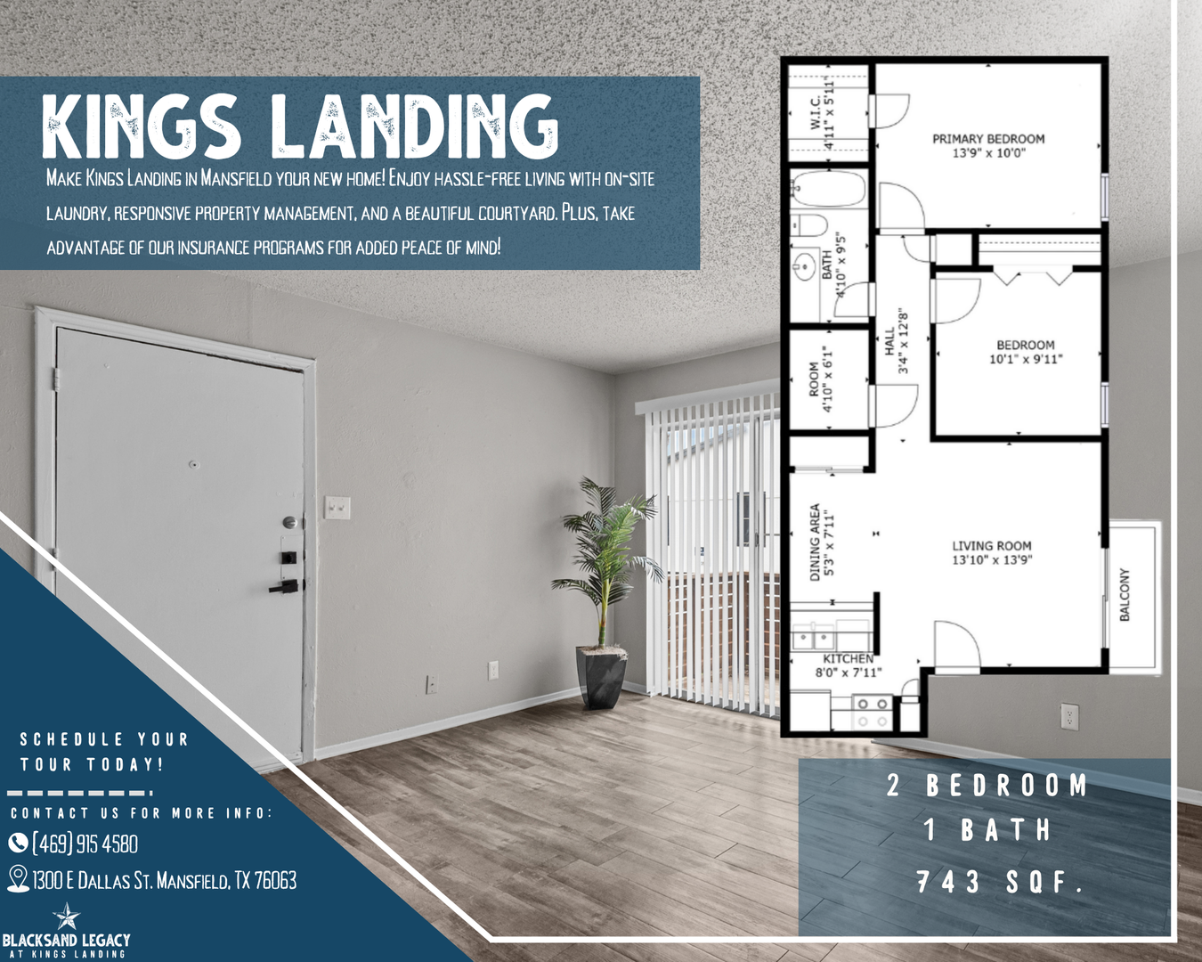 Mansfield Apartment: 1300 E Dallas St.