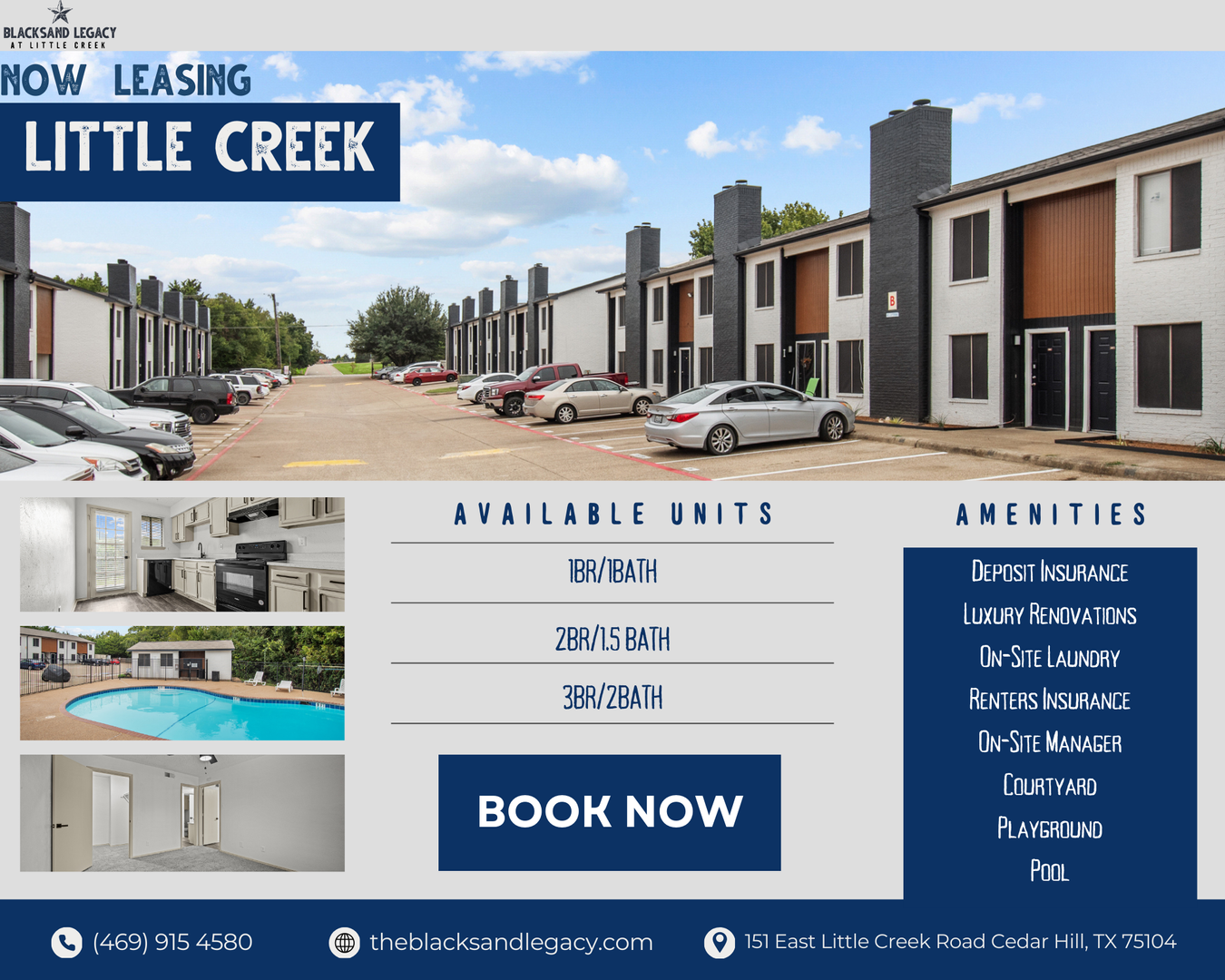 Cedar Hill Apartment: 151 East Little Creek Road