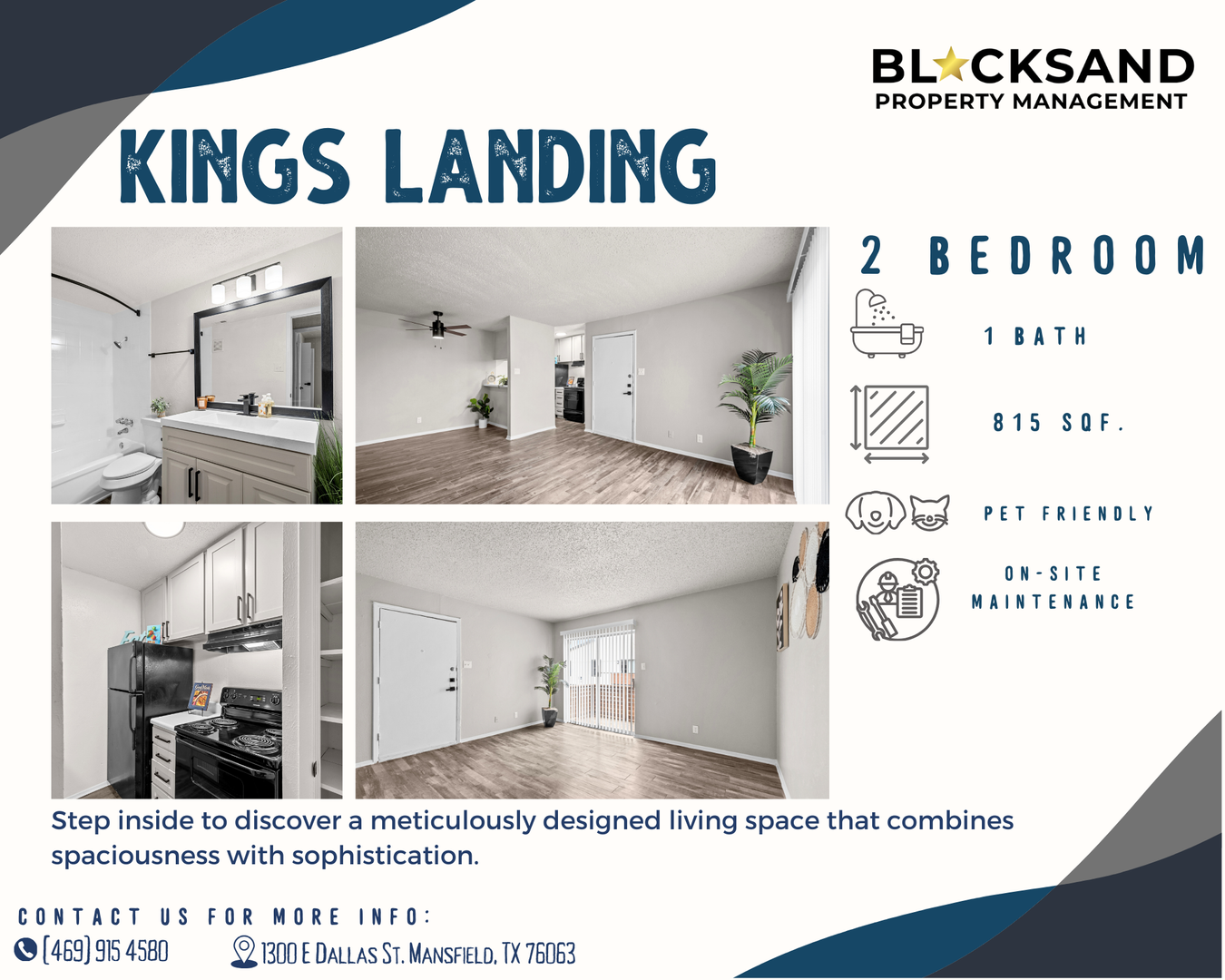 Mansfield Apartment: 1300 E Dallas St.