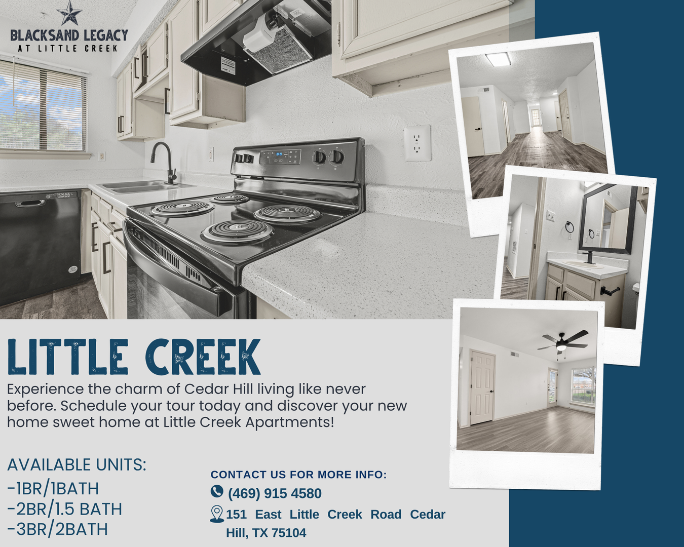 Cedar Hill Apartment: 151 East Little Creek Road